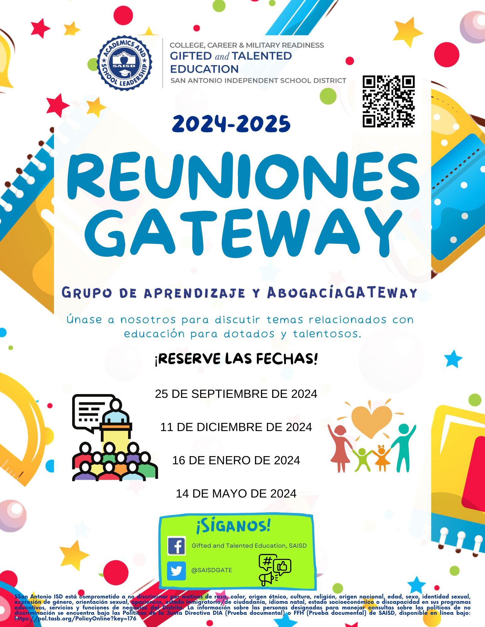 gateway meeting flyer Spanish